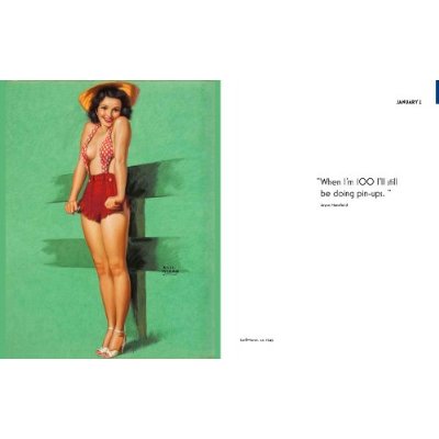 Бумажная книга «365, Day-by-Day, Pin Ups» - фото №1