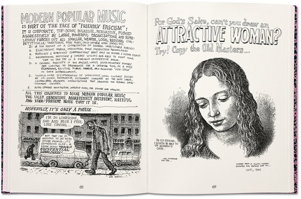 Бумажная книга «Robert Crumb. The Sketchbooks. 1982-2011 (6 volumes in slipcase)», автор Дайан Хэнсон - фото №1