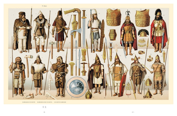 Бумажная книга «Auguste Racinet. The Complete Costume History (2 volumes in slipcase)», автор Франсуаза Тетард-Витту - фото №1