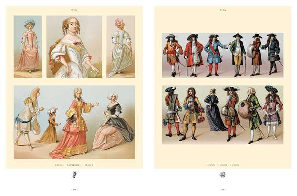 Бумажная книга «Auguste Racinet. The Complete Costume History (2 volumes in slipcase)», автор Франсуаза Тетард-Витту - фото №1