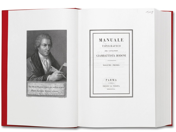 Паперова книга «Bodoni. Manual of Typography – Manuale tipografico (1818)», автор Стефан Фюссель - фото №1