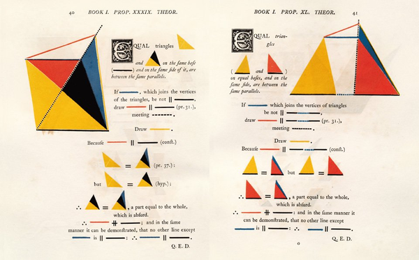 Паперова книга «Byrne. Six Books of Euclid», автор Вернер Охслін - фото №1