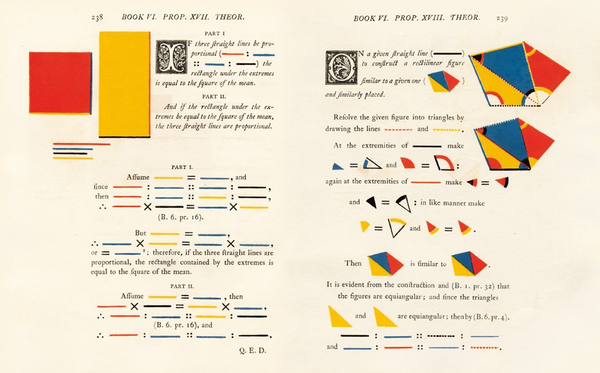 Паперова книга «Byrne. Six Books of Euclid», автор Вернер Охслін - фото №1