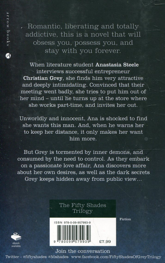 Бумажная книга «Fifty Shades Trilogy. Book 1. Fifty Shades of Grey», автор Э. Л. Джеймс - фото №1