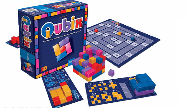  «Настольная логическая игра Qubix (81305)», бренда Granna - фото №1