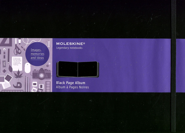  «Чорний альбом Moleskine формату А4 (978-88-6613-531-9#FO1A5F)», бренду Moleskine - фото №1
