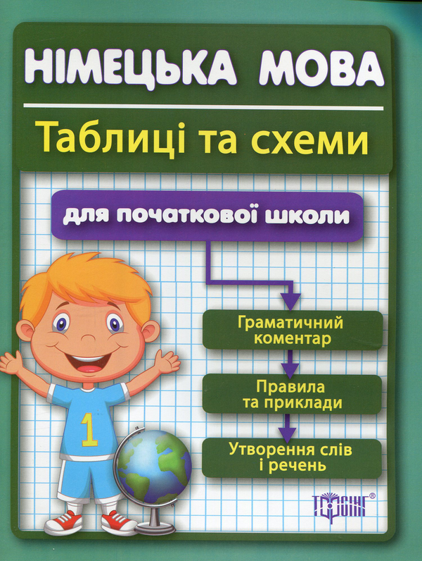 Паперова книга «Таблиці та схеми для початкової школи. Німецька мова», автор Олександра Павлова - фото №1