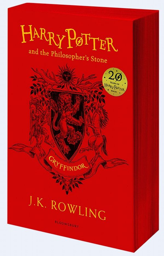 Бумажная книга «Harry Potter and the Philosopher's Stone (Gryffindor Edition)», автор Джоан Роулинг - фото №1
