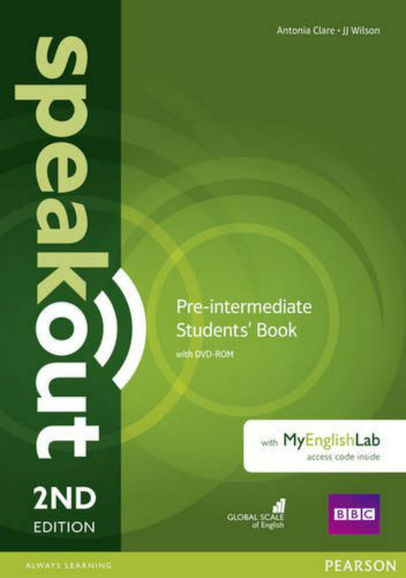 Бумажная книга «Speakout 2nd Edition Pre-Intermediate Coursebook with DVD-ROM & MyEnglishLab», автор Антония Клэр - фото №1
