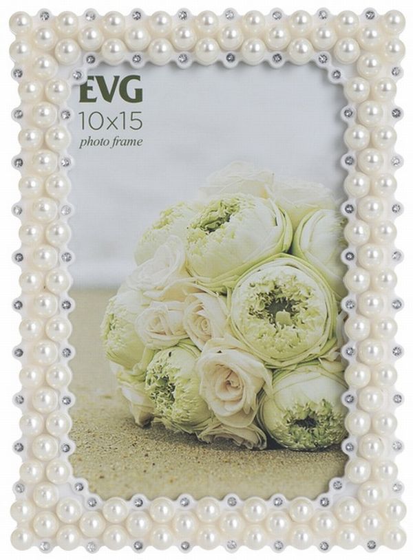  «Фоторамка EVG Shine 10х15 White (6366585)», бренда EVG - фото №1
