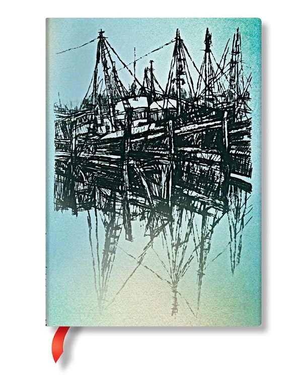  «Записная книга без линовки Корабль 13х18х144 см Алистар Белл Paperblanks (PB31789) », бренда Paperblanks - фото №1
