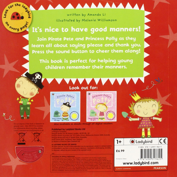 [object Object] «Please and Thank You. A Pirate Pete and Princess Polly book», автор Аманда Ли - фото №2 - миниатюра