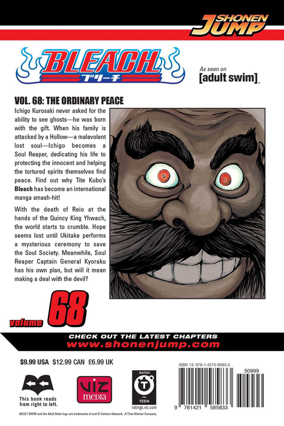 Паперова книга «Bleach. Volume 68», автор Тайто Кубо - фото №1