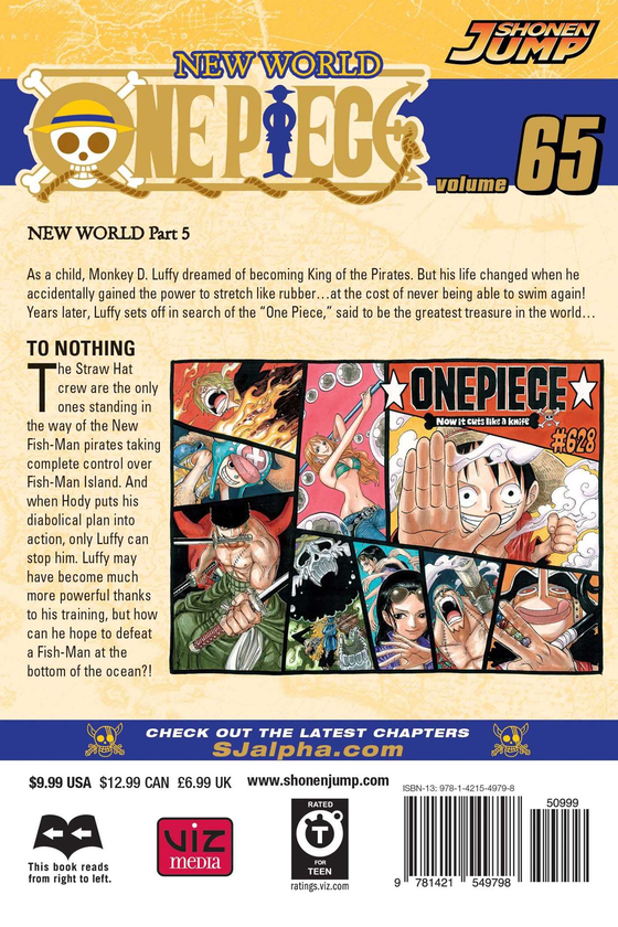 Паперова книга «One Piece. Volume 65», автор Еїтіро Ода - фото №1