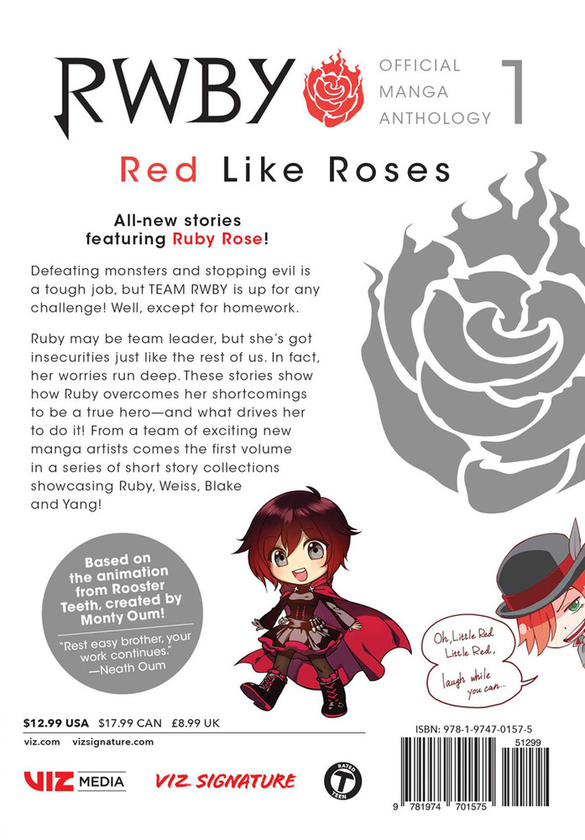 Бумажная книга «RWBY. Official Manga Anthology. Volume 1» - фото №1