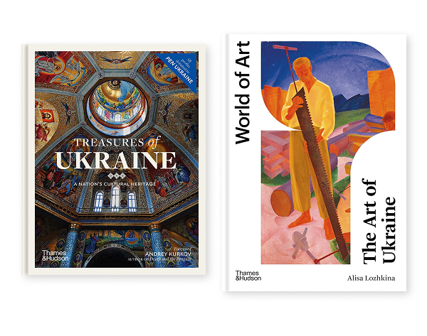 Паперова книга «Ukrainian Art (комплект із 2-х книг)», авторів Андрій Курков, Андрей Пучков, Діана Клочко, Максим Яременко, Крістіан Раффенспергер, Аліса Ложкіна - фото №1