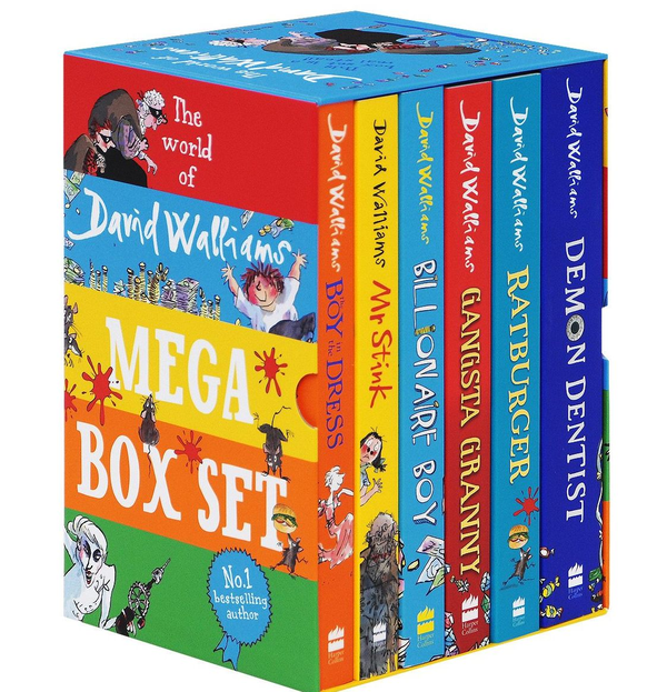 Паперова книга «The World of David Walliams: Mega Box Set», автор Девід Уельямс - фото №1