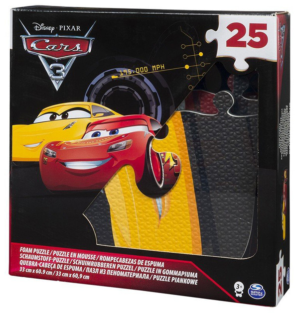  «Пазл переливний Spin Master 3D 3в1 Тачки-3 (SM98351/6035638)», бренду Spin Master - фото №1