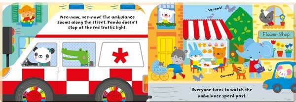 Паперова книга «Baby's Very First Ambulance Book», автор Фіона Вотт - фото №1