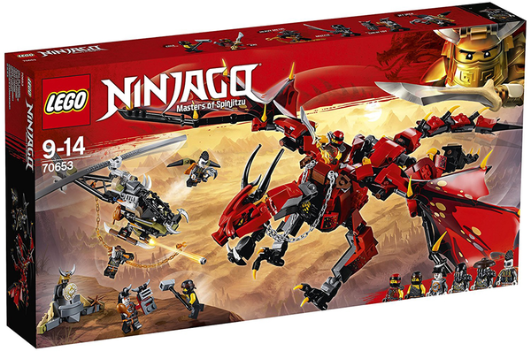  «Конструктор LEGO Ninjago Перший вартовий 882 деталі (70653)», бренду LEGO - фото №1