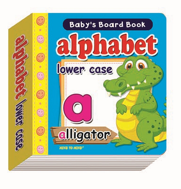 Бумажная книга «Baby's Board Books. Alphabet. Lower Case» - фото №1