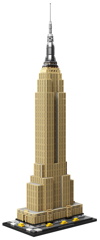  «Конструктор LEGO Architecture Емпайр-стейт-білдінг (21046)», бренду LEGO - фото №1