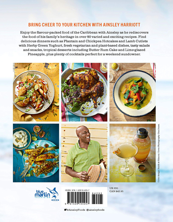 Бумажная книга «Ainsley's Caribbean Kitchen», автор Эйнсли Хэрриотт - фото №1