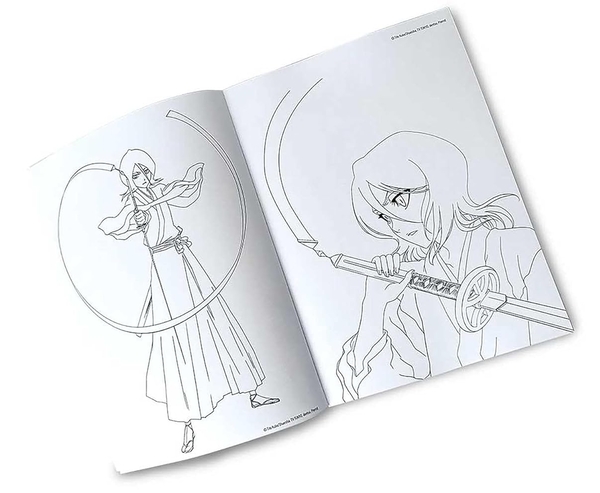 Паперова книга «Bleach. The Official Anime Coloring Book» - фото №1