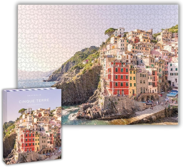  «Пазл Galison Gray Malin Cinque Terre by Gray Malin 1000 ел.», бренду Galison - фото №1