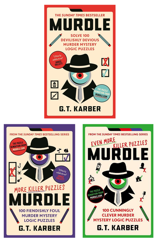 Бумажная книга «Murdle Series (комплект з 3-х книг)», автор Г. Т. Карбер - фото №1