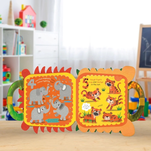 Бумажная книга «My Fierce and Fuzzy Animal Backpack», автор Кристи Хейнсби - фото №1