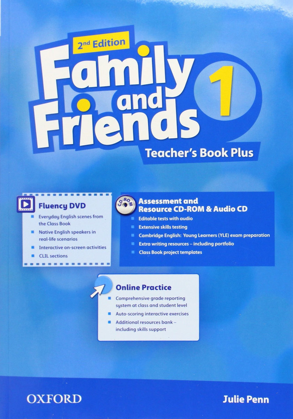 Паперова книга «Family and Friends 1 Second Edition Teacher's Book Plus», автор Джулі Пенн - фото №1