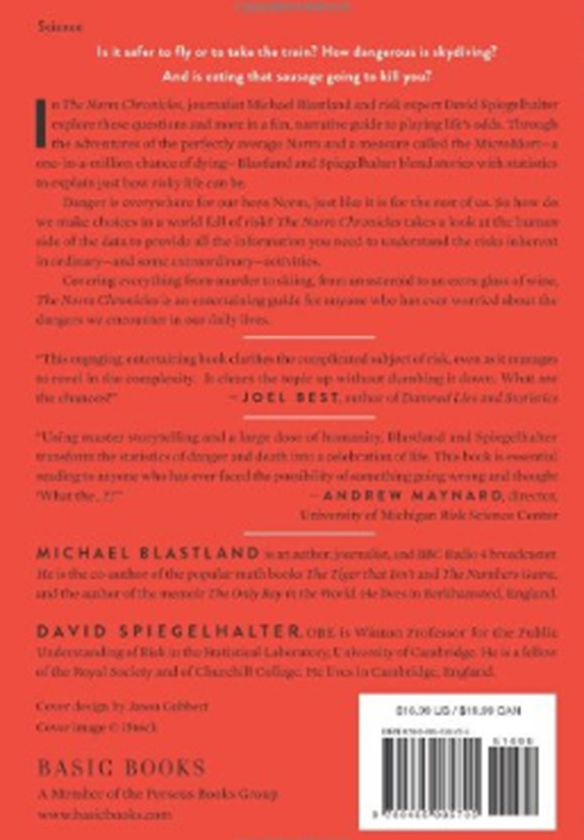 Бумажная книга «The Norm Chronicles: Stories and Numbers about Danger and Death», авторов Дэвид Шпигельхальтер, Майкл Бластланд - фото №1