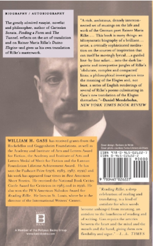 Паперова книга «Reading Rilke Reflections On The Problems Of Translations», автор Вільям Х. Гасс - фото №1