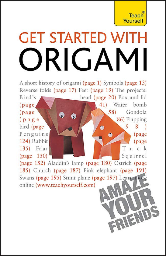 Бумажная книга «Get Started with Origami», автор Роберт Харбин - фото №1