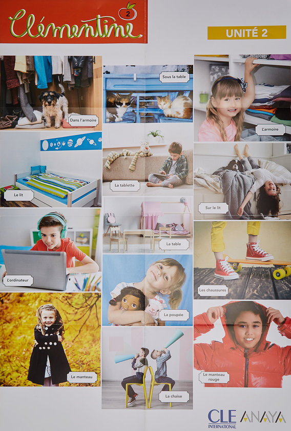 [object Object] «Pack de 6 Posters Clémentine. Niveau 2» - фото №2 - мініатюра