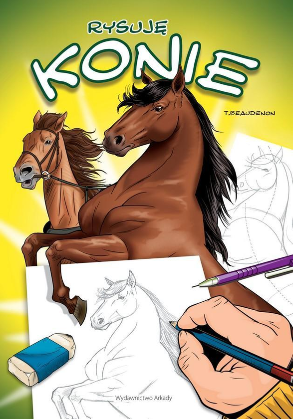 Бумажная книга «Rysuję konie », автор Тьерри Боденон - фото №1