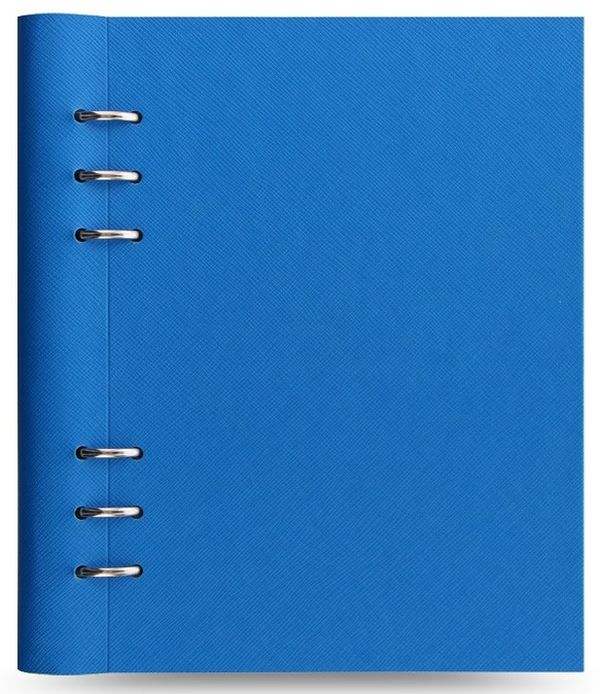  «Органайзер Filofax Clipbook A5 Saffiano Fluoro Blue (145010)», бренда Filofax - фото №1