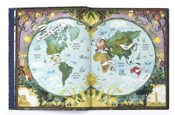 Паперова книга «Mythopedia. An Encyclopedia of Mythical Beasts and Their Magical Tales» - фото №1