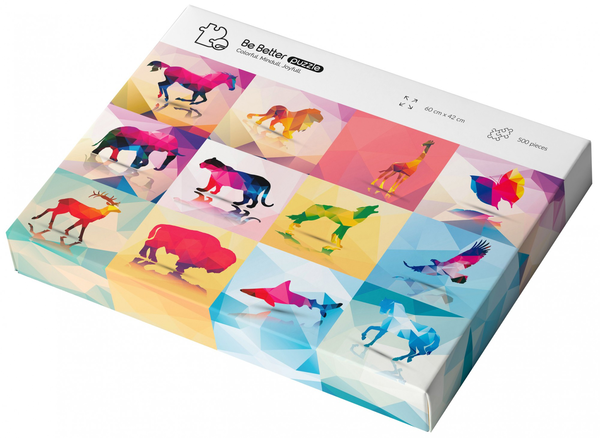  «Пазл Be Better Puzzle Animals (210321/2)», бренду Be Better Puzzle - фото №1