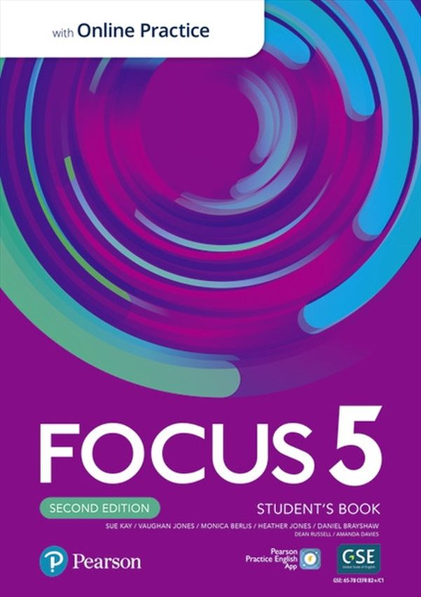 Бумажная книга «Focus 5 Second Edition Student's Book with MyEnglishLab and Online Practice», авторов Сью Кей, Воган Джонс, Стюарт Маккинли, Дин Рассел, Хизер Джонс, Моника Берлис, Даниэль Брейшоу - фото №1