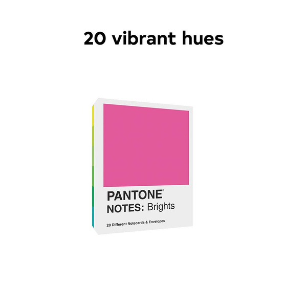 Бумажная книга «Pantone Notes. 20 Different Notecards & Envelopes» - фото №1