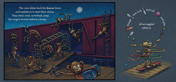 Бумажная книга «Steam Train, Dream Train», автор Шерри Даски Ринкер - фото №1