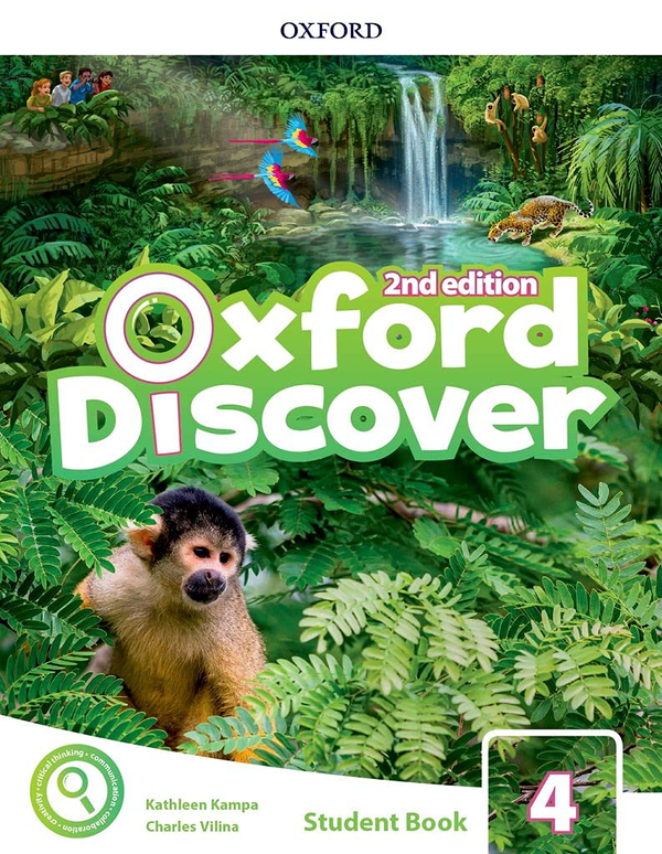 [object Object] «Oxford Discover Second Edition 4 Student's Book Pack», авторов Кэтлин Кампа, Чарльз Вилина - фото №1