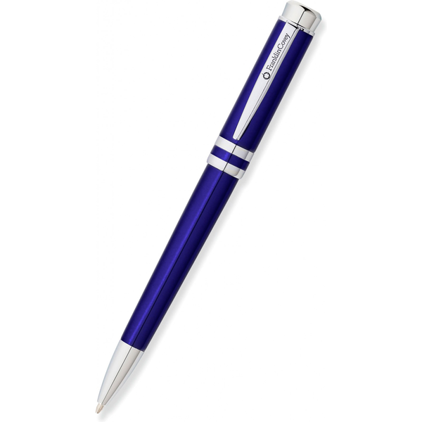  «Шариковая ручка Franklin Covey Freemont Translucent Royal Blue CT BP (Fn0032-4)» - фото №1