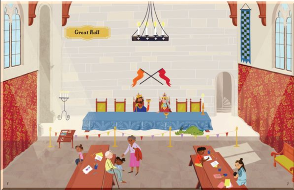 Паперова книга «Castle Sticker Book», автор Ебіґейл Вітлі - фото №1