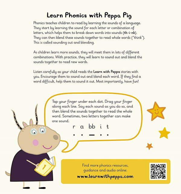 Бумажная книга «Learn with Peppa. Phonics. Level 3. Book 1 – Grab the Hat! (Phonics Reader)» - фото №1