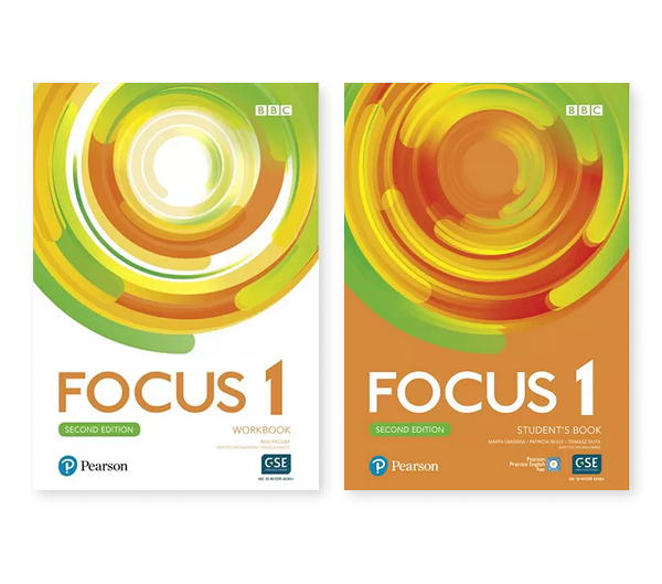Паперова книга «Focus 1. 2ed (комплект із 2-х книг)», авторів Даніель Брейшоу, Дін Расел, Марта Умінска, Патріція Рейлі - фото №1
