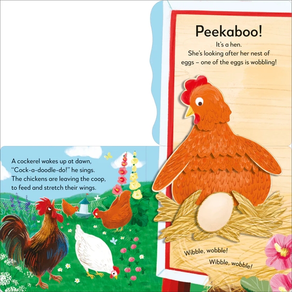 Паперова книга «Pop-up Peekaboo! Chick», автор DK (Dorling Kindersley) - фото №1