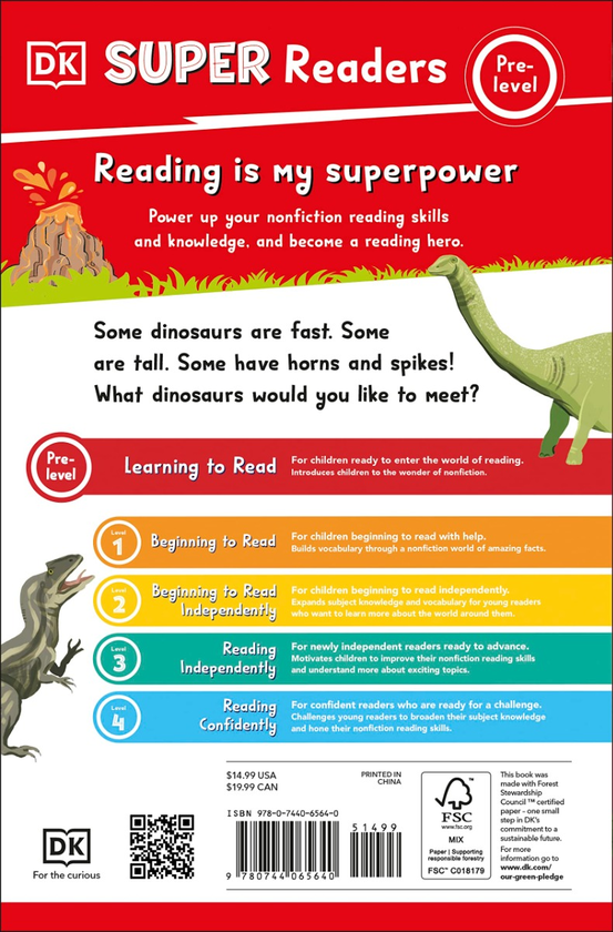 Паперова книга «Meet the Dinosaurs» - фото №1